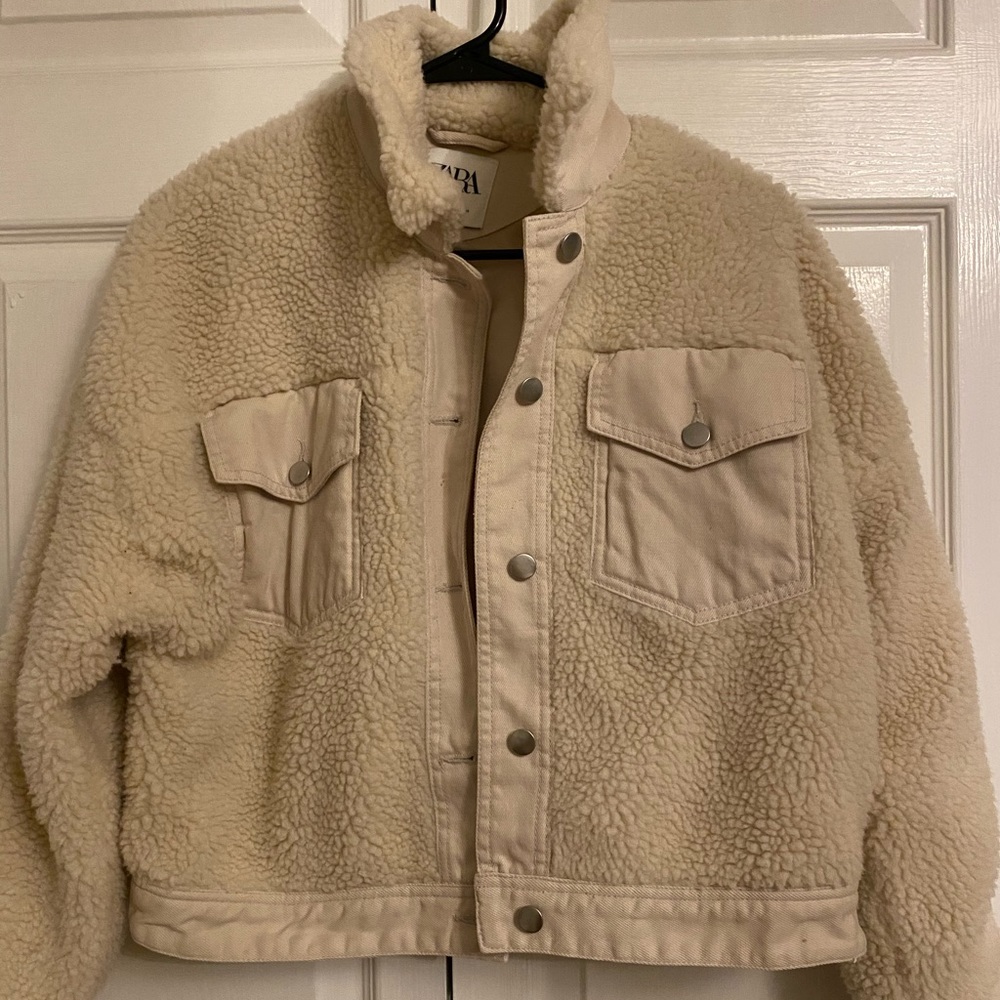 Zara Sherpa jacket
